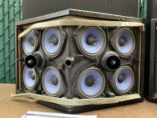 Vintage Bose 901 series VI Speakers,  Active Equalizer,  Black 3