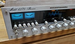 Vintage Marantz 4270 Quadraphonic 4 Channel Quad Stereo Receiver Silver Face 2