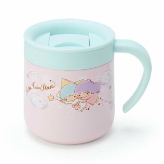Little Twin Stars Stainless Mug Cup Bottle W/lid 300ml Sanrio Japan W/tracking