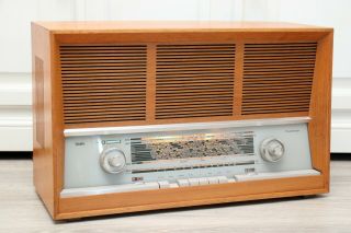 Rarity Restored Saba Freudenstadt 15m Stereo Vintage Tube Radio,  Decoder Top