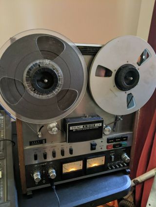 Teac A - 6100 Vintage Reel To Reel Tape Player Audio