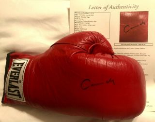 Muhammad Ali As Cassius Clay Vintage Jsa Full Letter Autographed Boxing Glove