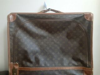 Authentic Vtg Louis Vuitton Monogram Pullman Suitcase Saks Fifth Ave Lv Supreme