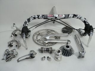 Vintage 90s Campagnolo C Record 8s Group Set Build Kit Gruppe Exc