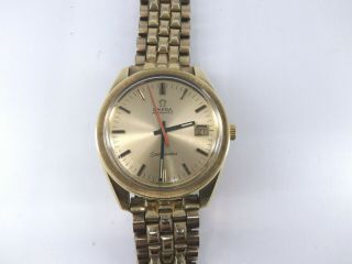 Vintage Omega Seamaster 17j Automatic Cal 563 Wristwatch W/ Date