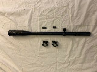 Redfield Vintage 3200 12x Smallbore Rifle Target Scope 23.  5 Inches Long