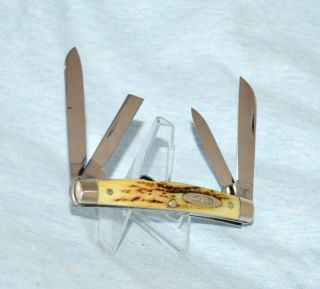 Vintage Case Xx Stag Congress Knife 54052 1940 - 64 " Near Book $1000.  00