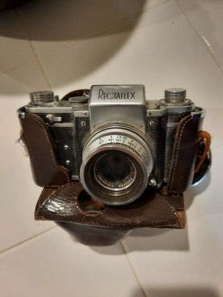 Vintage Rectaflex Italian Camera Quite Rare Schneider Kreuznach Xenon 1:2/50