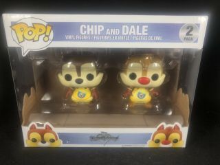 Funko Pop Disney Kingdom Hearts Chip And Dale 2 Pack