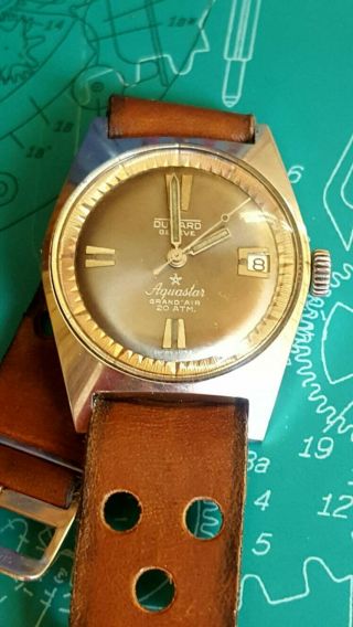 Vintage Watch Duward Aquastar Grand Air 1701 - 20atm