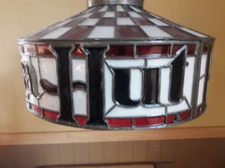 Vintage Pizza Hut Tiffany Stylite Lamp/Light 3
