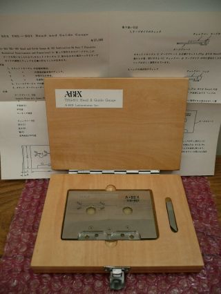 Abex Thg - 801 Cassette Metal Calibration Alignment Gauge Tape Head Guide