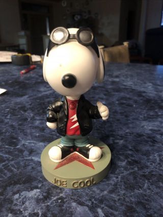 Snoopy Westland Giftware Joe Cool Bobblehead No.  8164