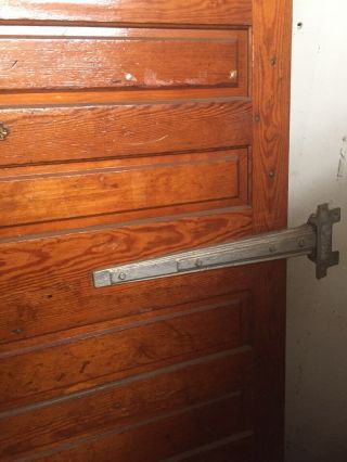 Vintage Jamison Wood Walk - In Refrigerator/freezer Door Shiny