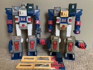 Vintage Hasbro G1 Transformers Fortress Maximus Near Complete 1987,  Extra Body