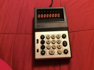 Vintage Sanyo Icc - 808d Ultra Rare Ghost Buster Calculator Calcurator