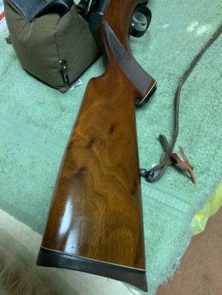 Vintage rare Beeman marked Weihrauch model 35.  22 cal air rifle 2