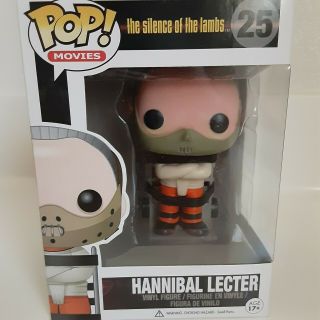 Funko Pop Hannibal Lecter 25 Silence Of The Lambs