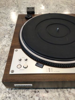 Vintage PIONEER PL - 530 Direct Drive Turntable/Record Player Full Auto 3