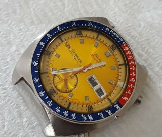 Vintage Seiko 5 Sports 6139 - 6000 Speedtimer Chrono Automatic Mens Watch 2