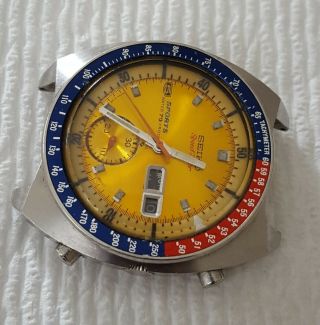 Vintage Seiko 5 Sports 6139 - 6000 Speedtimer Chrono Automatic Mens Watch 3
