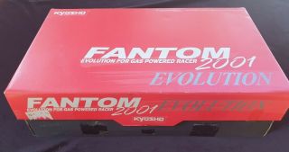 Kyosho Fantom 2001 Evolution 1/8.  21 4wd Racing Car Nitro Vintage Rc