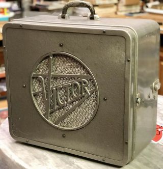 Vintage Rca Victor Altec Lansing Hollywood Art Deco Speaker For 16mm Projector
