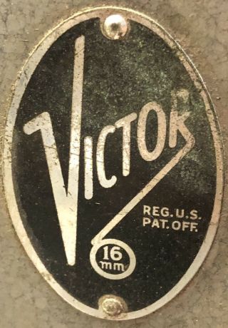 Vintage RCA Victor Altec Lansing Hollywood Art Deco Speaker for 16mm Projector 3