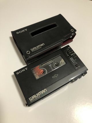 Sony Walkman Professional Quartz Lock Wm - D6 Vintage High End Cassette Recorder