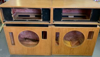 Altec Lansing Model 19 Cabinets Vintage Speaker In