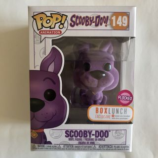 Funko Pop Animation: Purple (flocked) Scooby - Doo 149 Boxlunch Excl Read Desc