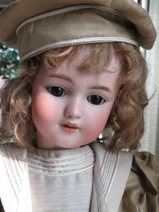 Great 18 " Simon & Halbig 1249 Santa.  Antique German Child Doll