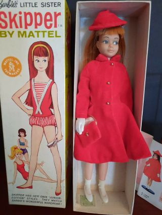 Vintage Barbie Japanese Exclusive Dressed Box Skipper Doll