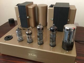 Vintage Leak Tl12 Plus Power Amplifier With Mullard Valves