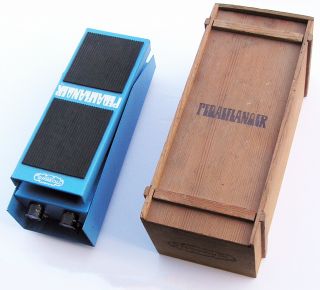 Vintage Tycobrahe Pedalflanger Flanger Effects Pedal with Wooden Crate 2