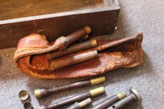 Vintage Bag Pipes,  With Case