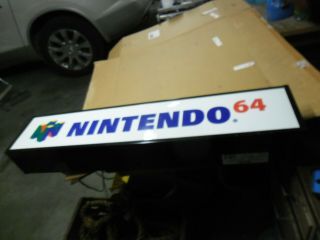 Nintendo 64 36 " Lighted Sign