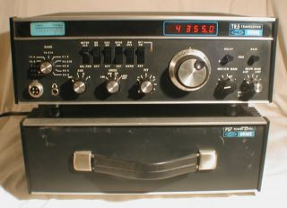 Vintage Drake Tr5 Transceiver Model 1370 Ham Radio & Ps7 Power Supply Tr 5 Ps 7