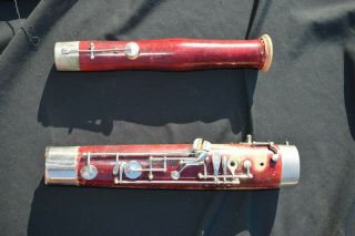 Vintage C.  G.  Conn 8R Bassoon - NEEDS PADS AND REPAIR 2