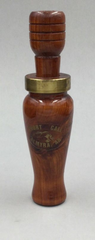 Vintage W.  A.  “short” Relyea Duck Call,  Almyra,  Arkansas