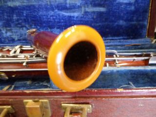 Vintage Oscar Adler Sonora Wood Bassoon w\case NOT 3