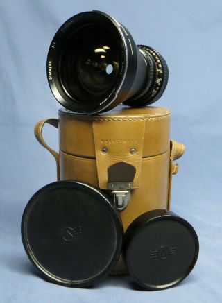 Vintage Hasselblad Carl Zeiss 40mm F/4 Distagon Wide Angle Lens W/leather Case