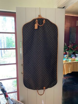 Louis Vuitton Vintage Garment Suit Bag W/ Hanger & Luggage Tag Refurbish Me