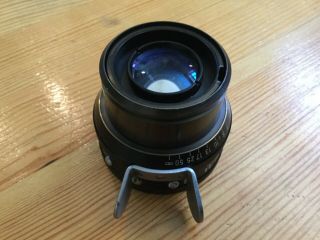 Arriflex Schneider Kreuznach Xenon Cine camera Lens 1:2/50 ARRI Vtg 3