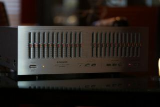 Vintage Pioneer Sg - 9800 Stereo Graphic Equalizer Spec (silver)