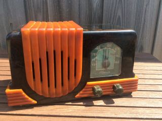 Vintage Addison Catalin Bakelite Radio Model 2b R5a1