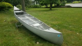 Vintage Grumman Aluminum Canoe 14ft,  Pick Up Only