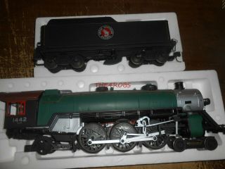 Vintage Aristo Craft Great Northern 4 - 6 - 2 Locomotive & Tender In Boxes G Scale