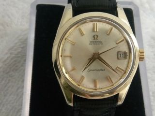 Omega Seamaster Cal 562 Automatic 24 Jewels Gold Filled/steel Vintage