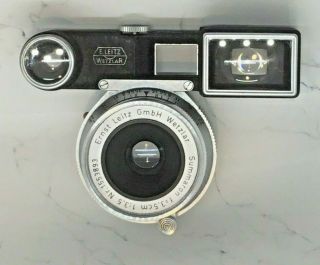 Ernst Leitz Gmbh Wetzlar Summaron Vintage Lens F/3.  5 With Goggle Attachment